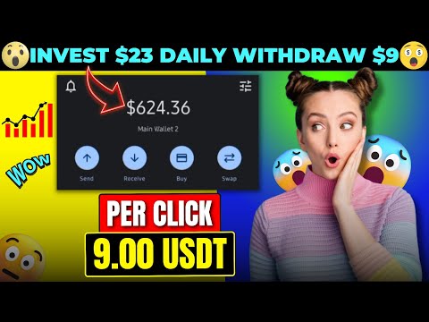 INVEST $23 DAILY WITHDRAW $9.00 (🔥PROOF) : (DO NOT MISS❌) USDT MINING WEBSITE 🚀 HIGH PROFIT WEBSITE🎁