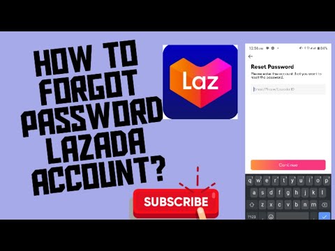 How to forgot password lazada account?#howtoforgotpasswordlazada#paanomaforgotpassword