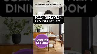 SCANDINAVIAN interior design ideas : Dining Room Design - minimalist interior design