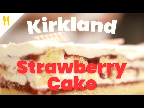 Costco's 4th Of July Strawberry Cake | Chef Dawg