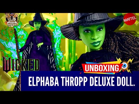 Revisión Elphaba Throop Deluxe Fashion Doll.*