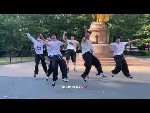 HinLOVE NewBeat NY Busking 뉴욕 버스킹 2024.07.15: Not Today + FIRE 불타오르네 dance cover [fancam 직캠]