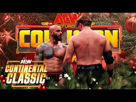 Ricochet Vs Will Ospreay - AEW Christmas Collision - Highlights.