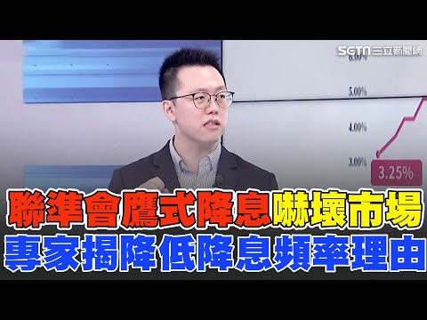 曝聯準會「鷹式降息」嚇壞市場！升2碼將把壓力給到"債券"？專家揭降低降息頻率理由！Fed降息進入"第2階段"..怎觀察？【Catch大錢潮】｜94要賺錢