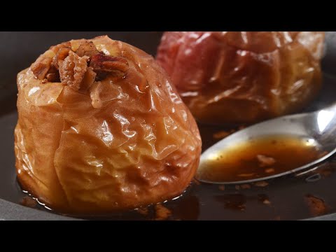 Baked Apples Recipe Demonstration - Joyofbaking.com