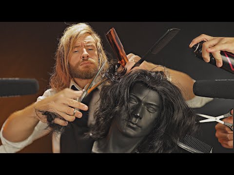 💈ASMR💈REAL Sleepy Haircut ✂️