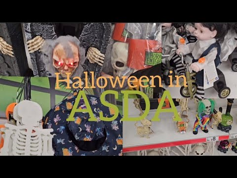 Halloween in Asda 🎃 / B&M Halloweem projector