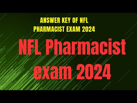 answer key of NFL Pharmacist exam 2024#nfl pharmacist exam 2024#pharma mcq