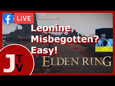 Elden Ring FB Live Playthrough 2 (Exploring South of Limgrave + Leonine Misbegotten Boss Fight)