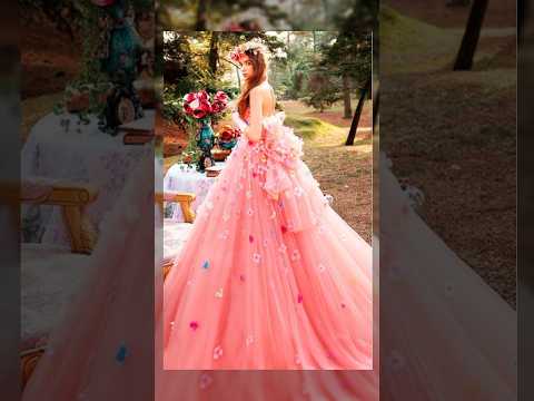 beautiful princess gown collection/ lehenga/ #shortsfeed #youtubeshorts #2024 #partywear #daily #new