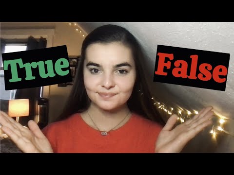 ASMR Whispering 100 True or False Trivia Questions