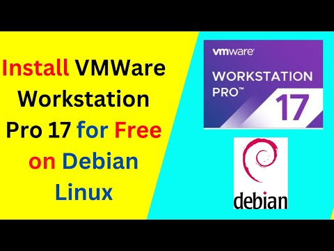 How to Install VMWare Workstation 17 Pro for free on Debian Linux | VMWare on Debian Linux | 2024