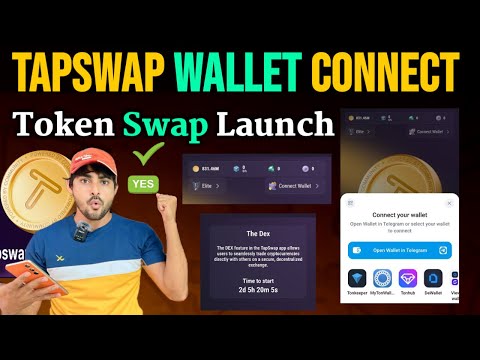 Tapswap Wallet Connect Process || Tapswap Launch New Update || Tapswap Mining Ton Wallet Connect