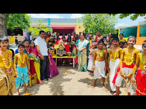 Bonalu celebrations at Gangeya high school chilvakodur