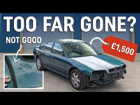 Can Richard Hammond’s workshop save this £1500 forgotten performance saloon?