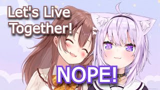 The Reason Why Okayu Doesn't Want to Live Together With Korone {Eng Sub/Hololive]