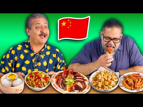 Mexican Dads Try AUTHENTIC Chinese food?