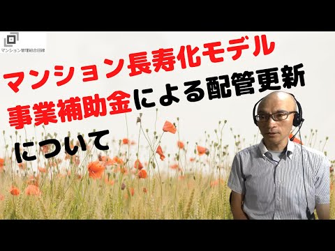 マンション長寿化モデル事業補助金による配管更新について