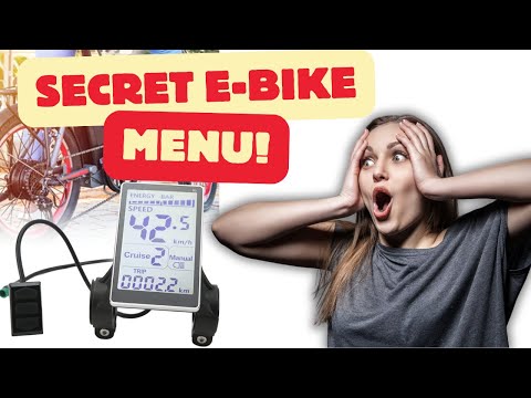 SECRET EBIKE MENU - MAKE YOUR ELECTRIC BIKE GO FASTER AND RIDE LONGER