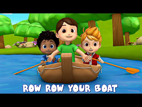 Row Row Row your Boat + More Nursery Rhymes & Children Songs