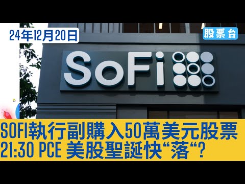 #美股盤前分析 SOFI執行副購入50萬美元股票  21:30 PCE 美股聖誕快“落“? 大家記得訂閱畀個Like加入會員謝謝