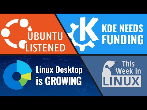 Ubuntu making BIG changes, KDE needs donations, Linux Continues to Grow & more Linux news