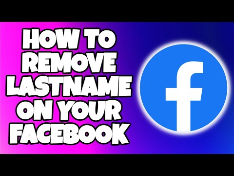 How To Have One Name on Facebook