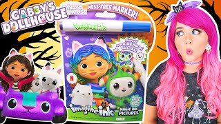 Coloring Gabby's Dollhouse Halloween Imagine Ink Coloring Book | Magic Ink Activity & Game Book