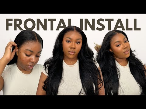 STEP-BY-STEP EASY FRONTAL INSTALL| Perfect & Natural Melt| Undetectable HD Lace ft Wiggins Hair