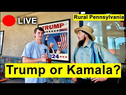 IRL Asking Swing State Voters who they are voting for | Rural Pennsylvania