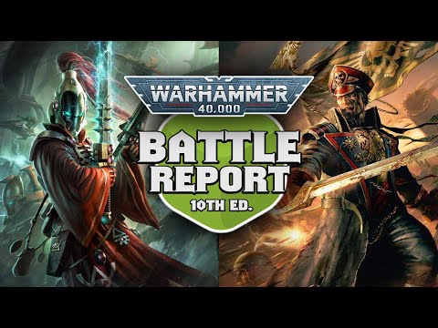 Craftworld Eldar vs Astra Militarum Warhammer 40k 10th Edition Battle Report Ep 53