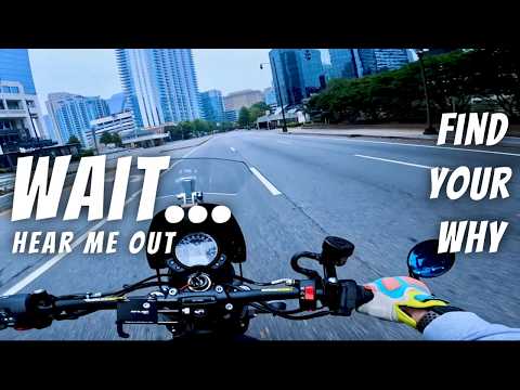 Motorcycle Rant: Discover Your 'WHY' & Purpose in Life (This Matters!!)