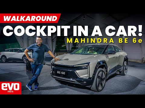 Mahindra BE 6e Stuns with price and bold design! | Walkaround | @evoIndia