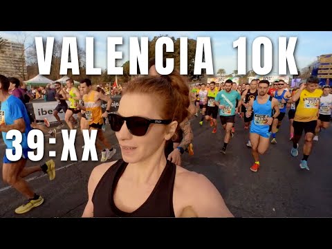 Valencia 10k 2024: My First SUB 40 MINUTE 10K | Running a PB in the Alphafly 3 | Race Vlog