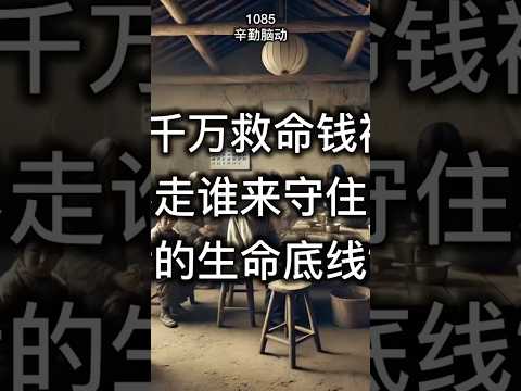 三千万救命钱被卷走：谁来守住弱者的生命底线？