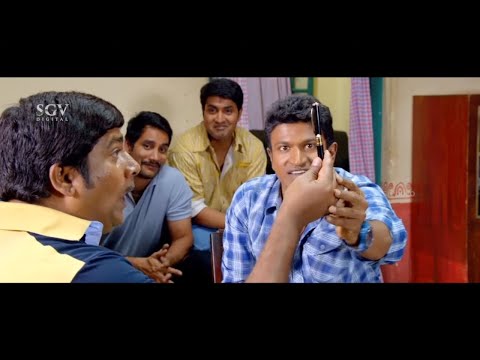 Rangayana Raghu and Puneeth Rajkumar Outstanding Comedy Scenes from Superhit Kannada Movie