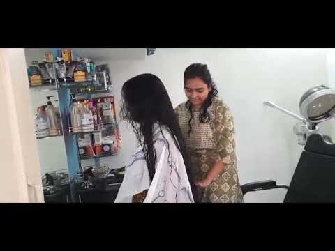 rapunzel rachana went to salon to get hairwash|trailer||If u want to buy full video then dm me on IG