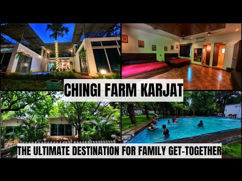 Chingi Farms Karjat - Private Villa | चिंगी फार्म कर्जत  | Best resort in Karjat for Family Picnic