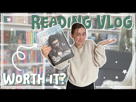 I Read Quicksilver to see if it was Worth the Hype | Spoiler-free Reading Vlog 📚💕