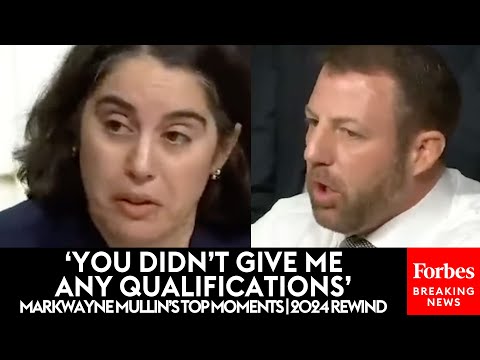 SUPERCUT: Markwayne Mullin Does Not Hold Back On Witnesses During Senate Hearings | 2024 REWIND