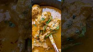 No-Oil-Chicken-Curry🍗: Recipe in Description #shorts #youtubeshorts #chickencurry #oilfreechicken