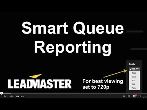 Smart Queue Reporting and Fields