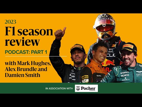 2023 F1 season review podcast pt 1 with Mark Hughes, Alex Brundle and Damien Smith