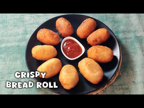 Easy and Crispy Bread Roll Recipe | Bread Potato Roll | Quick and Easy Indian Snacks