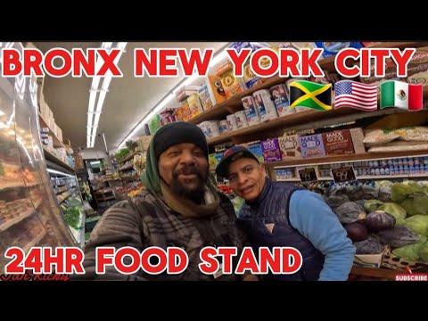 24hr  Vegetables and food stand ‼️@New york City 🇯🇲🇺🇸