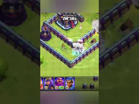 Electro titan attacks Max defense #clashofclans #gaming #reels #coc #shortsvideo #games #shorts