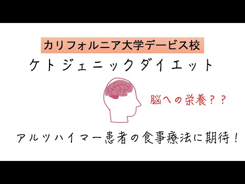 ケトジェニックダイエットがアルツハイマーの進行を遅らせる！