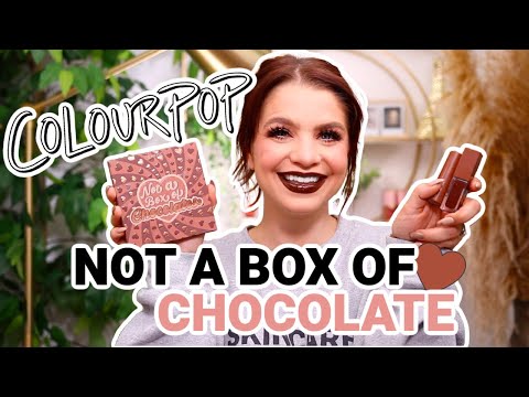 COLOURPOP NOT A BOX OF CHOCOLATE REVIEW