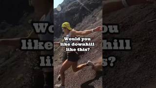 Would you? #trailrunning #trailrunninglife #trailadventure #running #downhill #sports #shorts