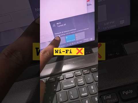 Lenovo IdeaPad Z580 Series Laptop Wi-Fi Ethernet Not Working Problem#macnitesh#keyboardtricks#2024